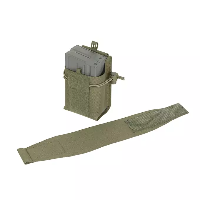 [Zestaw] Panel medyczny Laser Cut do ładownicy na magazynki AR - Olive [8Fields] + Ładownica na magazynki DMR 417 /2x SR25, Laser Cut - Olive [8FIELDS]