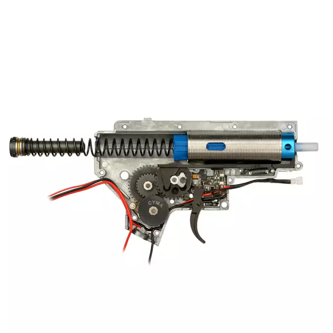 [Zestaw] Replika Karabinka CM.097B Eshooter ETU, GEN-2 - Black [CYMA] + Ładowarka V3+ do akumulatorów LiPo/LiFe [IPower] + AKUMULATOR AIRSOFTOWY 25C 800MAH 3S1P 11.1V LIPO GENS ACE G-TECH T-PLUG