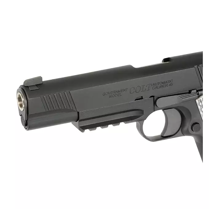 [Zestaw] Licencjonowana replika pistoletu Colt M45A1 Combat Unit [Army Armament] + Magazynek na Green Gaz do R48 [Army Armament]