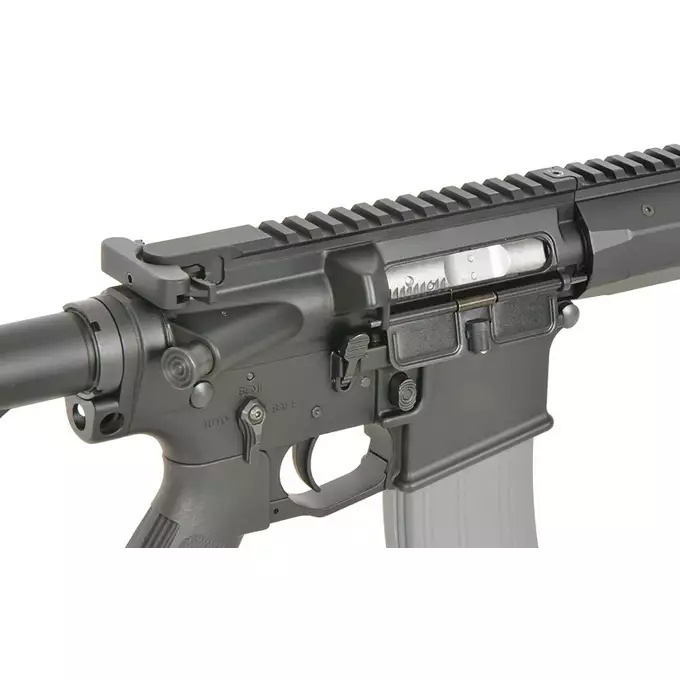 [Zestaw] Replika Knight's Armament KS-1 13" GBB - Czarna [EMG] + Licencjonowana replika tłumika KAC QDC tracer - Black [EMG] + Perfect BB Kulki Tracer 0,28g BIO - 2000 SZT [BLS]