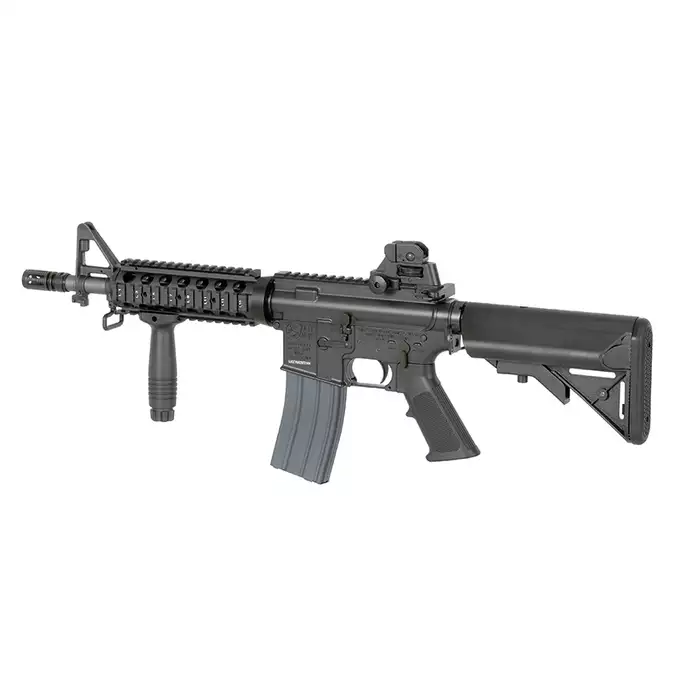 [Zestaw] Replika Karabinka Colt MK18 MOD0 10.5" GBB CGS Lightning Series - [CYBERGUN] + Magazynek AR15 Green Gaz do karabinków gazowych CGS, MWS - Black [CGS]