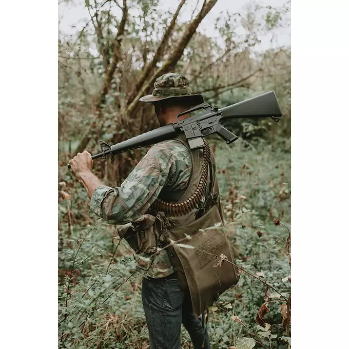 [Zestaw] Gazowa Replika Karabinka Colt M603/M16A1 - Black [EMG] + Krótki magazynek STANAG 20 kulek Green Gas MWS/CGS - [CGS]