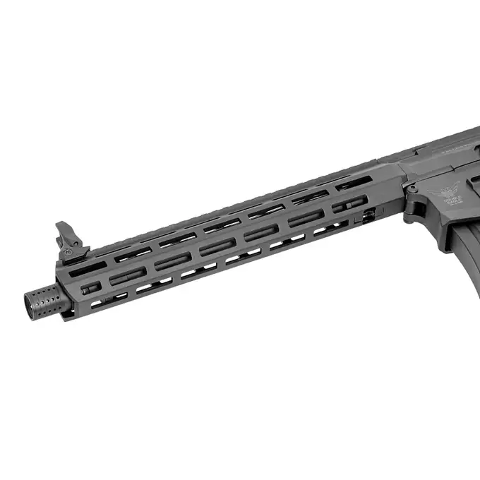[Zestaw] Karabinek ASG M904L Falcon 3.0 ETU - Black [Double Eagle] + Akumulator Li-Po 1100mAh 11,1V 20C - Deans [IPower] + Ładowarka V3+ do akumulatorów LiPo/LiFe [IPower] + Kulki 0,23g - 3000 szt PROSLICK [P&amp;J]