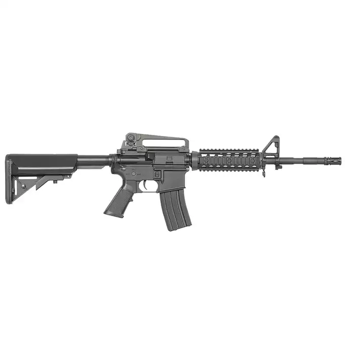 [Zestaw] CM.507 Sport Line, GEN-2 [CYMA] + Stalowy magazynek Mid-Cap na 150 kulek do serii AR-15/M4 - Black