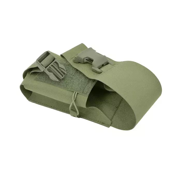 Ładownica na replikę granatu M18 / butelkę 0,5 l Laser Cut MOLLE - Olive [8FIELDS]