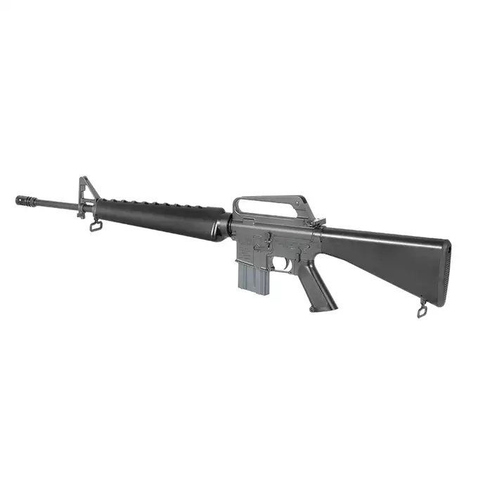 [Zestaw] Gazowa Replika Karabinka Colt M603/M16A1 - Black [EMG] + Single Point Airsoft Red Dot - OEG [JJ Airsoft]