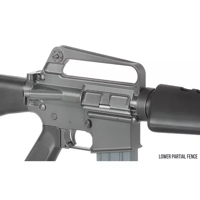 [Zestaw] Gazowa Replika Karabinka Colt 603/XM16E1 - Black [CGS] + Krótki magazynek STANAG 20 kulek Green Gas MWS/CGS - [CGS]