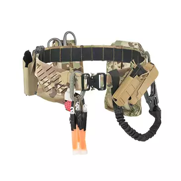 Pas taktyczny Laser-Cut Hybrid MOLLE 45° - Multicamo [8FIELDS]