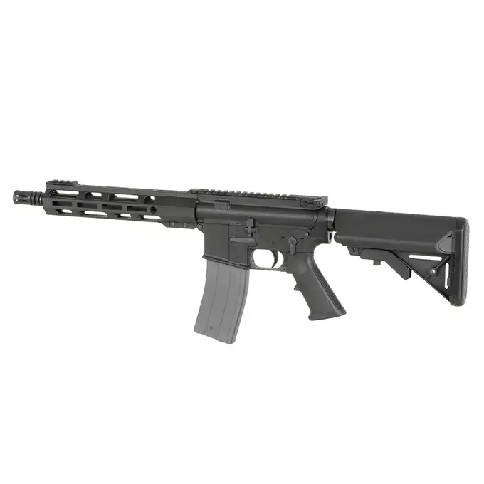 [Zestaw] Replika karabinka AR15 WE13-3A 9,5" GBB Nylon - Black [WELL PRO] + Magazynek STANAG o pojemności 30 kulek do replik GBBR [Well Pro]