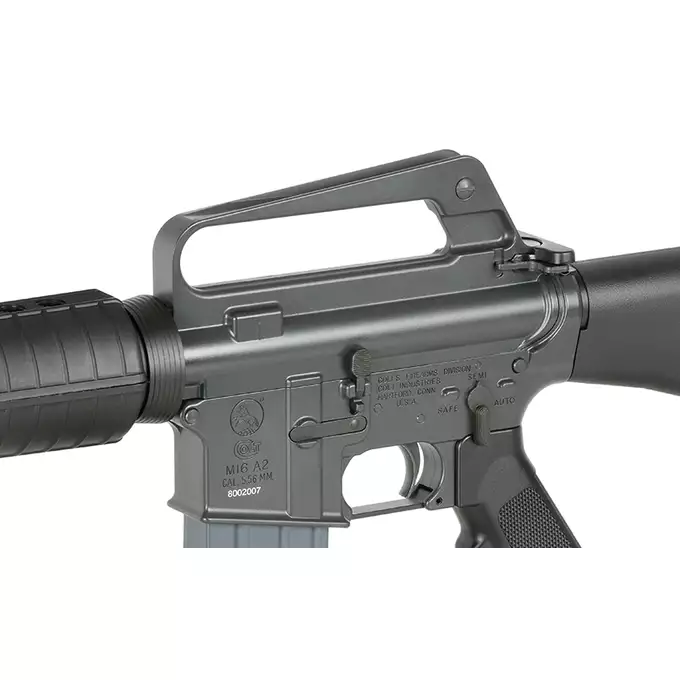 [Zestaw] Gazowa Replika Karabinka Colt M715/M16A2 C7 1980S CGS Lightning Series - Black [CGS] + Magazynek AR15 Green Gaz do karabinków gazowych CGS, MWS - Black [CGS]