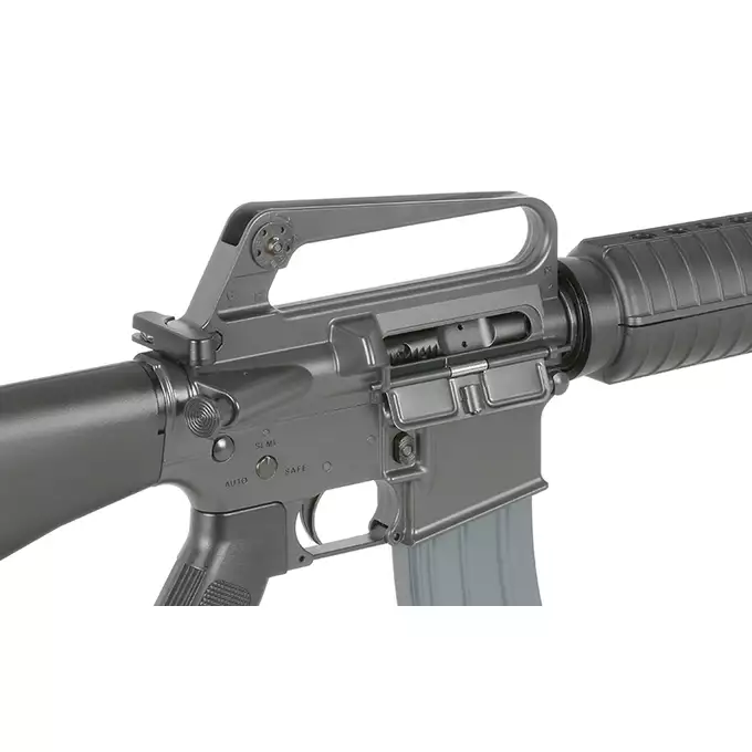 [Zestaw] Gazowa Replika Karabinka Colt M715/M16A2 C7 1980S CGS Lightning Series - Black [CGS] + Magazynek AR15 Green Gaz do karabinków gazowych CGS, MWS - Black [CGS]