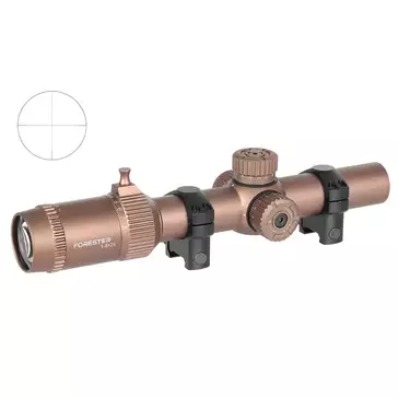 Luneta karabinowa Forester 1-8x24 SFP LPVO - FDE [Vector Optics]
