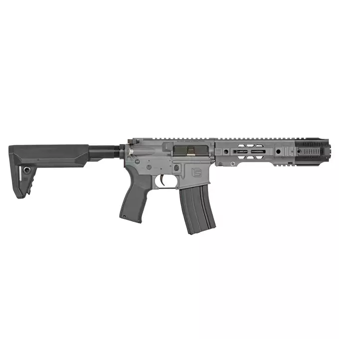 [Zestaw] Replika karabinka SAI GRY 6,5" SBR ESHOOTER ETU, GEN-2 - Grey [EMG] + Ładowarka V3+ do akumulatorów LiPo/LiFe [IPower] + AKUMULATOR AIRSOFTOWY 25C 800MAH 3S1P 11.1V LIPO GENS ACE G-TECH T-PLUG