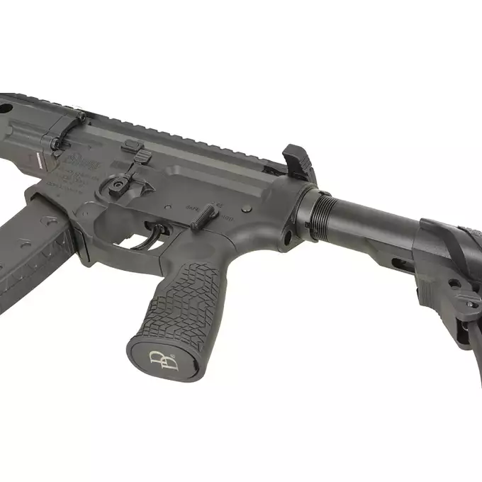 [Zestaw] Replika PCC SBR Daniel Defense MWS GBB - Black [EMG] + Magazynek PCC Daniel Defense Green Gas 40 kulek [DE]