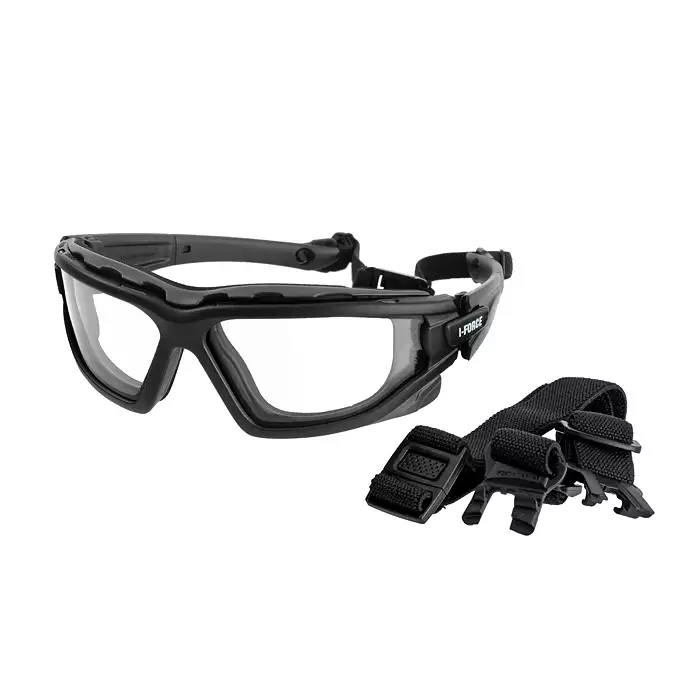 Ballistic Eyewear I-Force H2X Anti-Fog Dual Pane - Clear [PYRAMEX]