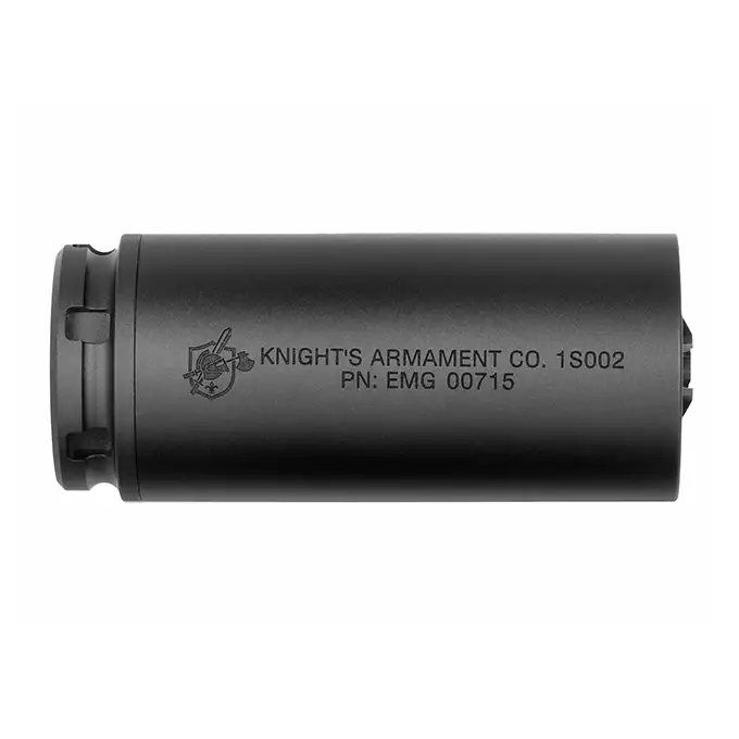 [Zestaw] Replika Knight's Armament KS-1 13" GBB - Czarna [EMG] + Licencjonowana replika tłumika KAC QDC tracer - Black [EMG] + Perfect BB Kulki Tracer 0,28g BIO - 2000 SZT [BLS]
