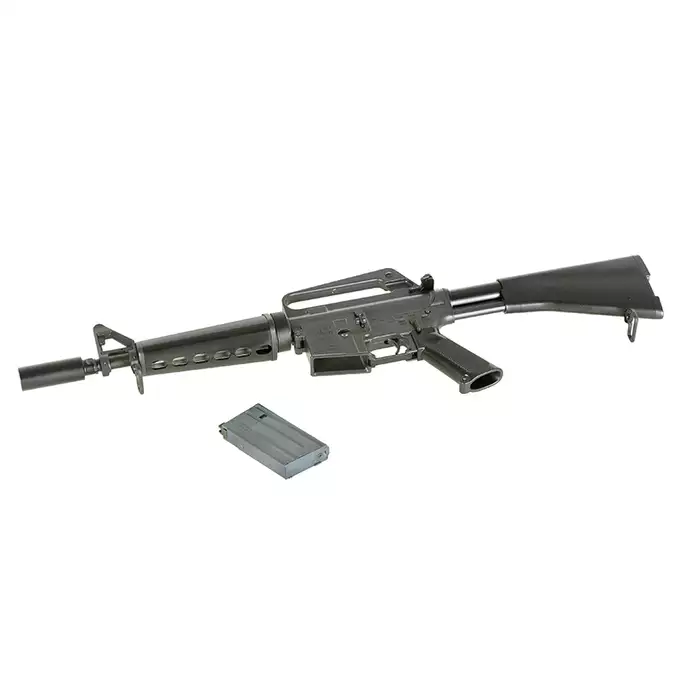 [Zestaw] Gazowa Replika Karabinka Colt 607/GX-5857 - Black [EMG] + Single Point Airsoft Red Dot - OEG [JJ Airsoft]