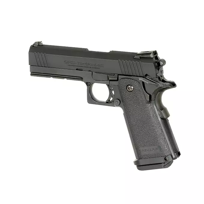 [Zestaw] Replika pistoletu HI-CAPA 4.3 TACTICAL CUSTOM GBB [Tokyo Marui] + Magazynek GBB Hi-Capa 4.3/5.1 na 28 kulek [Tokyo Marui]
