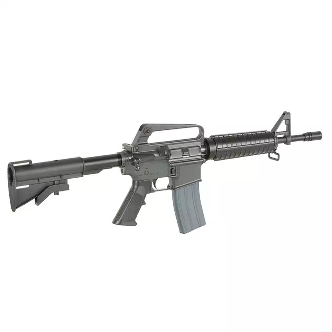 [Zestaw] Gazowa Replika Karabinka Colt M733 Commando CGS Lightning Series - Black [EMG] + Magazynek AR15 Green Gaz do karabinków gazowych CGS, MWS - Black [CGS]