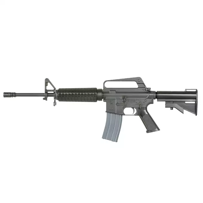 [Zestaw] Gazowa Replika Karabinka Colt M653 CGS Lightning Series - Black [CGS] + Magazynek AR15 Green Gaz do karabinków gazowych CGS, MWS - Black [CGS]
