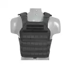 [Zestaw] Buckle Up Assault Plate Carrier Cummerbund - Black [8FIELDS] + Laser Cut  Buckle Up Panel  With Triple Elastic AR Mag Insert -  Black [8FIELDS] + Laser Cut Lower Accessory Utility Pocket with Shockcords for Tourniquet - Black [8FIELDS]