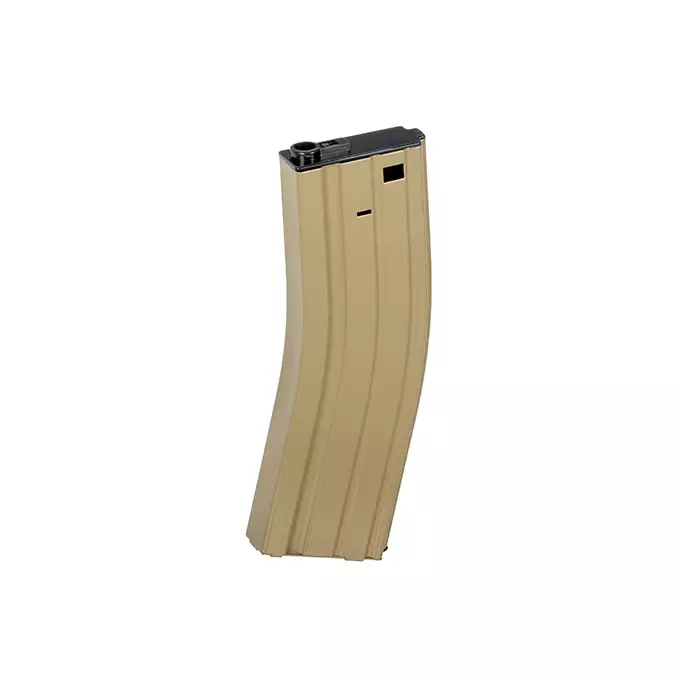 [Zestaw] CM.513 Sport Line, GEN-2 - TAN [CYMA] + 200-kulkowy stalowy magazynek do AR-15 - Dark Earth [BattleAxe]