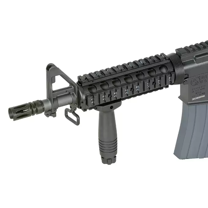[Zestaw] Replika Karabinka Colt MK18 MOD0 10.5" GBB CGS Lightning Series - [CYBERGUN] + Magazynek AR15 Green Gaz do karabinków gazowych CGS, MWS - Black [CGS]