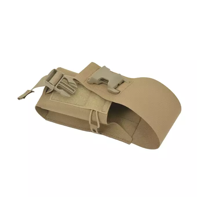 Ładownica na replikę granatu M18 / butelkę 0,5 l Laser Cut MOLLE - TAN [8FIELDS]