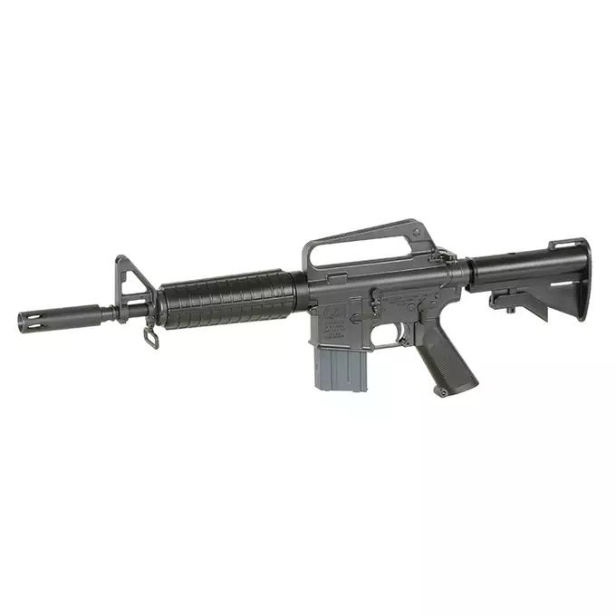 [Zestaw] Gazowa Replika Karabinka Colt 609/GAU-5/A - Black [EMG] + Krótki magazynek STANAG 20 kulek Green Gas MWS/CGS - [CGS]