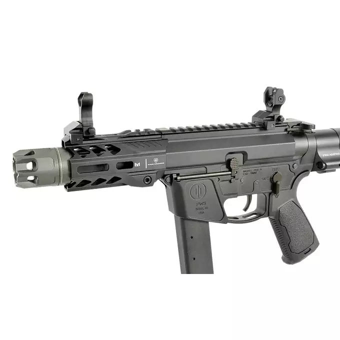 [Zestaw] Replika Strike Industries x PWS Viper PDW 4" Eshooter ETU, GEN-2 - Black [EMG] + Ładowarka V3+ do akumulatorów LiPo/LiFe [IPower] + AKUMULATOR AIRSOFTOWY 25C 800MAH 3S1P 11.1V LIPO GENS ACE G-TECH T-PLUG