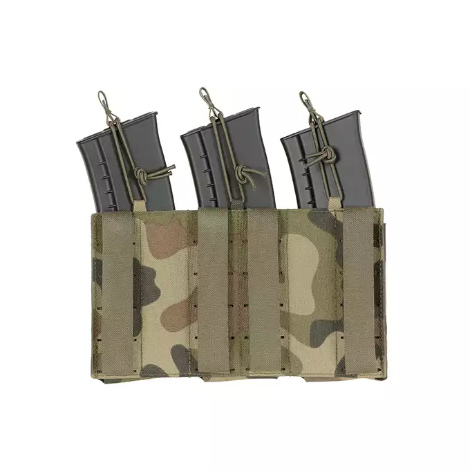 Laser-Cut Panel with 3 AR15 Magazine Pouches - WZ93 [8Fields]