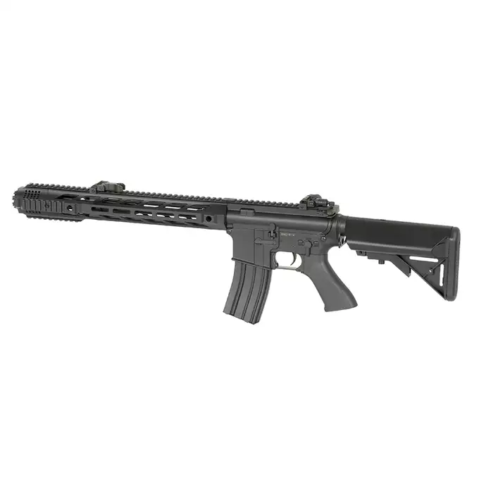 [Zestaw] CM.518 Sport Line, GEN-2 [CYMA] + Stalowy magazynek Mid-Cap na 150 kulek do serii AR-15/M4 - Black