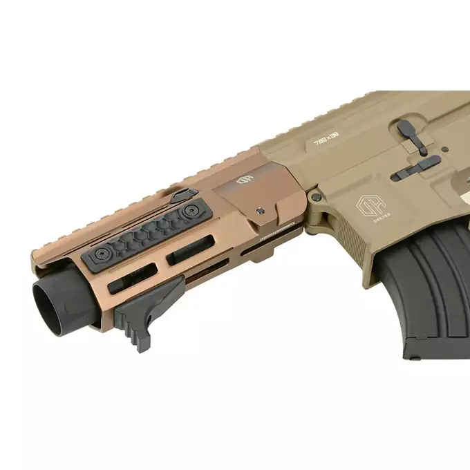 [Zestaw] Karabinek ASG M923A DEK762 7.62 / 300 BLK Falcon 3.0 ETU - Tan [Double Eagle] + Akumulator Li-Po 1100mAh 11,1V 20C - Deans [IPower] + Ładowarka IP3025 - LiPo/LiFe/NiMH 25W/3A [IPower] + Kulki 0,23g - 3000 szt PROSLICK [P&amp;J]
