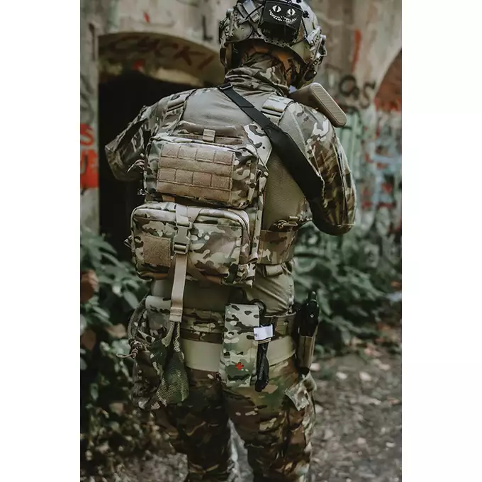 [Zestaw] Panel medyczny Laser Cut do ładownicy na magazynki AR - Multicamo [8Fields] + Ładownica na magazynki DMR 417 /2x SR25, Laser Cut - Multicamo [8FIELDS]