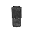 Foldable Bottle Pouch, dual mounting system, Laser Cut - Black [8FIELDS]