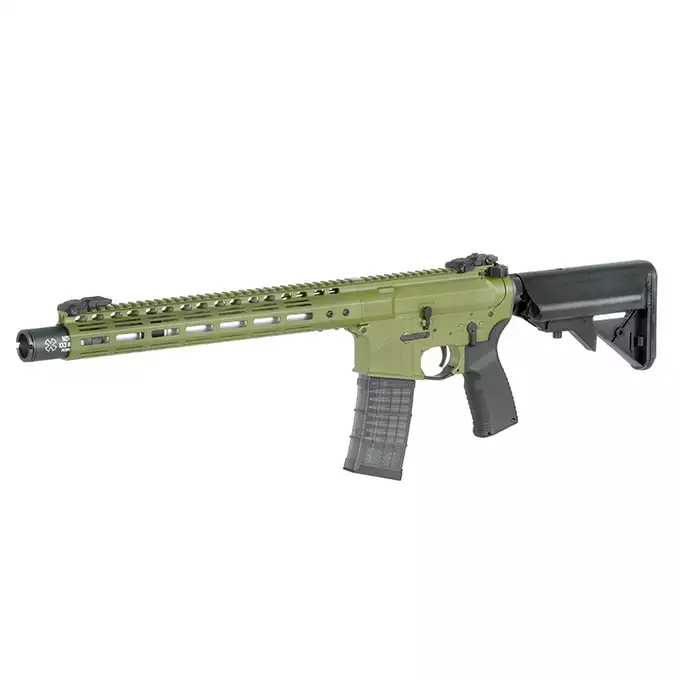 [Zestaw] Replika Karabinka Noveske 13.7" Gen III INFIDEL Eshooter ETU, GEN-2 - Bazooka Green [EMG] + Ładowarka V3+ do akumulatorów LiPo/LiFe [IPower] + AKUMULATOR AIRSOFTOWY 25C 800MAH 3S1P 11.1V LIPO GENS ACE G-TECH T-PLUG