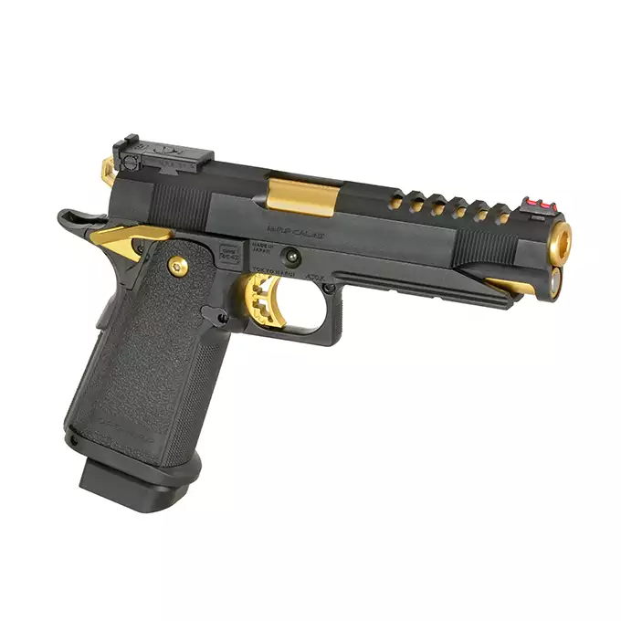 [Zestaw] Replika pistoletu Hi-Capa 5.1 Gold Match GBB [Tokyo Marui] + Magazynek GBB Hi-Capa 4.3/5.1 na 31 kulek [Tokyo Marui]