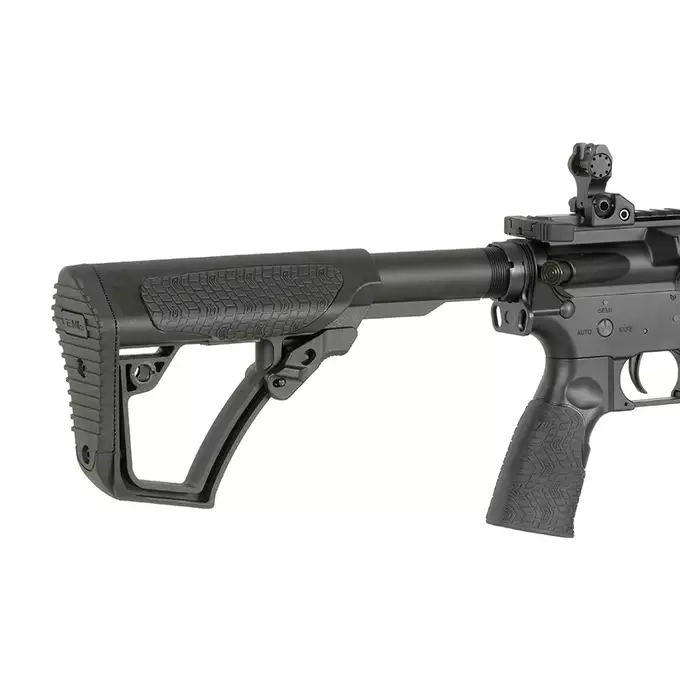 [Zestaw] Replika Daniel Defense MK18 RIII 10.3" Eshooter ETU, GEN-2 - Black [EMG] + Ładowarka V3+ do akumulatorów LiPo/LiFe [IPower] + AKUMULATOR AIRSOFTOWY 25C 800MAH 3S1P 11.1V LIPO GENS ACE G-TECH T-PLUG