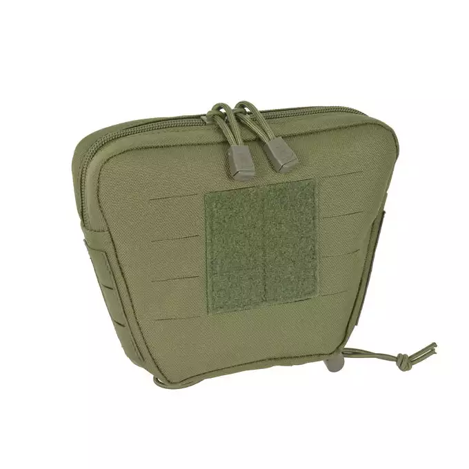 [Zestaw] Jump Plate Carrier Cummerbund - Olive [8FIELDS] + Otwarta potrójna ładownica na magazynki 5.56 - Olive [8FIELDS] + Dolna kieszeń użytkowa na akcesoria z linkami shockcord, Laser Cut - Olive [8FIELDS]