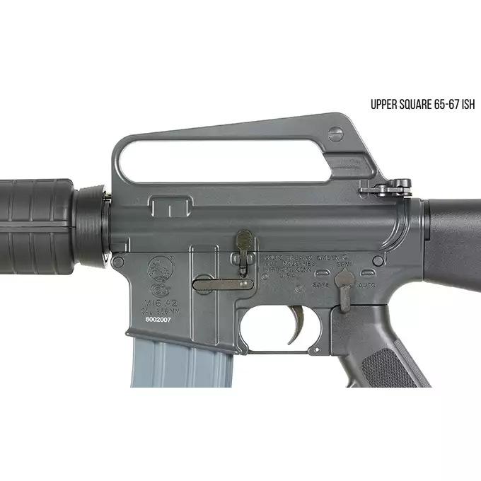 [Zestaw] Gazowa Replika Karabinka Colt M715/M16A2 C7 1980S CGS Lightning Series - Black [CGS] + Magazynek AR15 Green Gaz do karabinków gazowych CGS, MWS - Black [CGS]