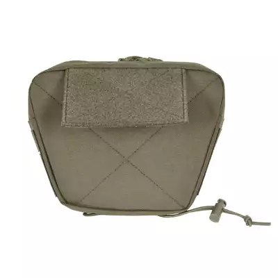 [Zestaw] Prosty Plate Carrier z atrapami miękkich wkładów balistycznych - Ranger Green [8FIELDS] + Otwarta potrójna ładownica na magazynki 5.56 - Ranger Green [8FIELDS] + Dolna kieszeń użytkowa na akcesoria z linkami shockcord, Laser Cut - Ranger Green [8FIELDS]