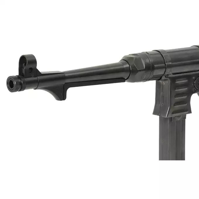 Replika pistoletu maszynowego MP40 Full Metal AEG, Oksyda - Black [AGM]