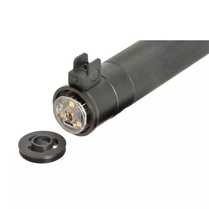 [Zestaw] Replika Karabinka AS VAL Tracer - Black [S&amp;T] + Magazynek mid-cap 100 kulek - VSS/VAL - długi [S&amp;T]