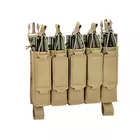 MP5 5-Magazine Pouch, Buckle-Up, Laser-Cut - TAN [8FIELDS]