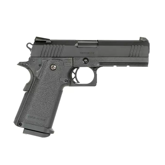 [Zestaw] Replika pistoletu HI-CAPA 4.3 TACTICAL CUSTOM GBB [Tokyo Marui] + Magazynek GBB Hi-Capa 4.3/5.1 na 28 kulek [Tokyo Marui]