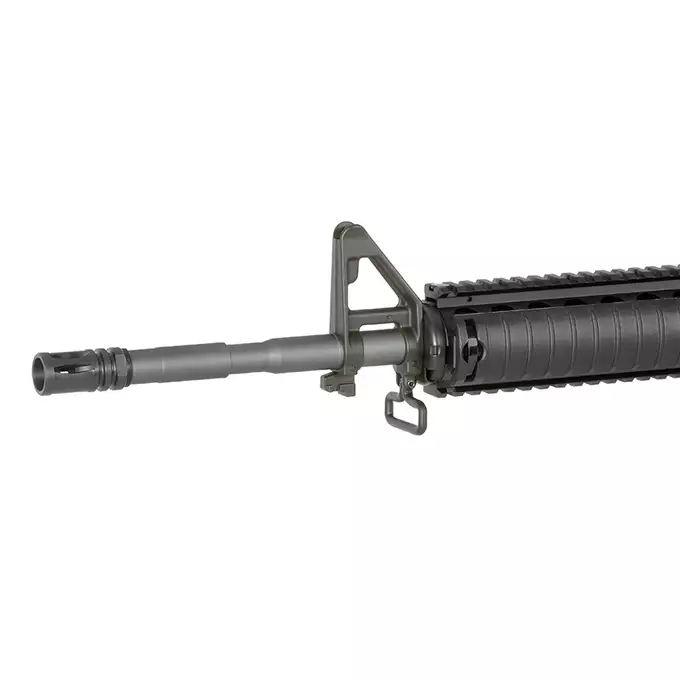 [Zestaw] Replika karabinka Colt M4RIS 14,5" GBB CGS Lightning Series - [CYBERGUN] + Magazynek AR15 Green Gaz do karabinków gazowych CGS, MWS - Black [CGS]