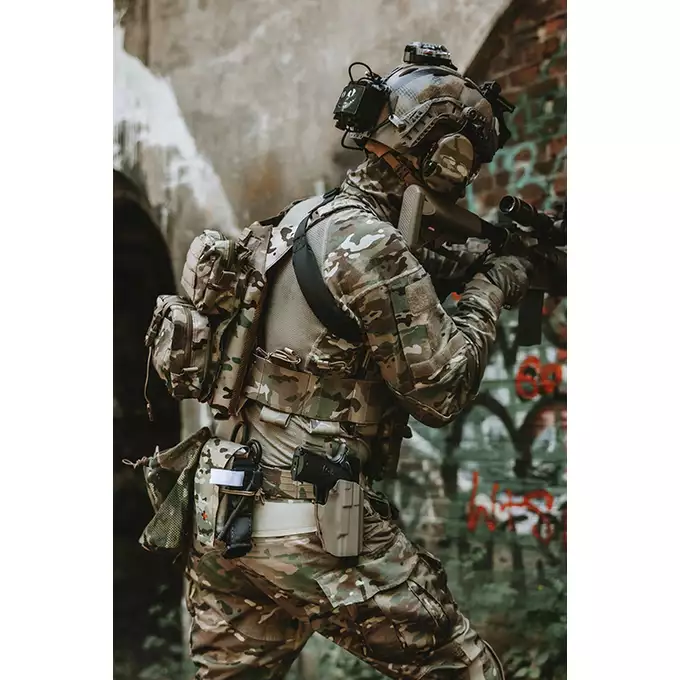 [Zestaw] Panel medyczny Laser Cut do ładownicy na magazynki AR - Multicamo [8Fields] + Ładownica na magazynki DMR 417 /2x SR25, Laser Cut - Multicamo [8FIELDS]
