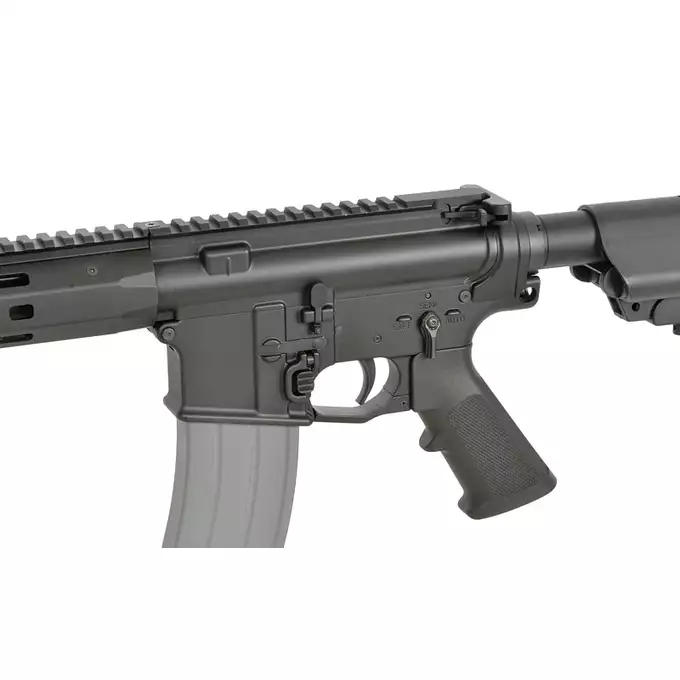 [Zestaw] Replika Knight's Armament KS-1 13" GBB - Czarna [WELL PRO] + Magazynek STANAG o pojemności 30 kulek do replik GBBR [Well Pro]