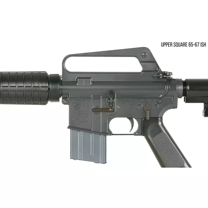 [Zestaw] Gazowa Replika Karabinka Colt 609/GAU-5/A - Black [EMG] + Krótki magazynek STANAG 20 kulek Green Gas MWS/CGS - [CGS]