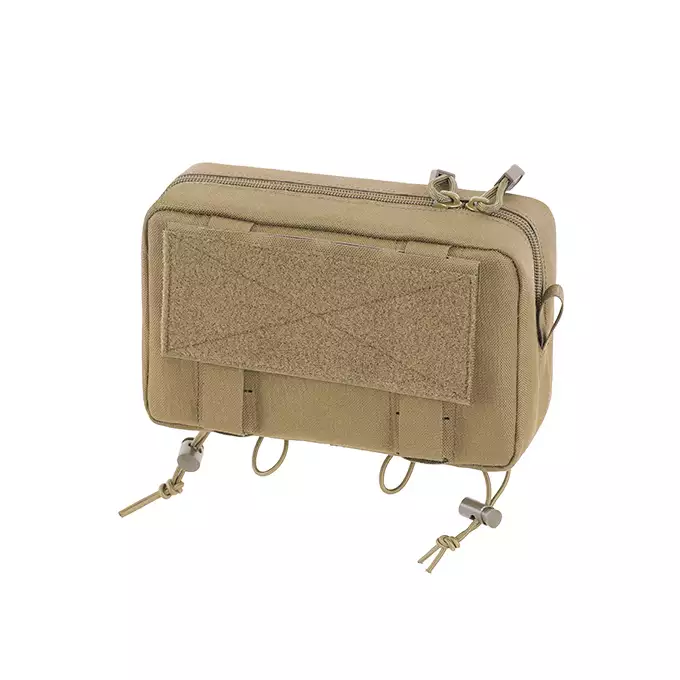 Dwukieszeniowa ładownica z panelem montażowym, Laser Cut - Tan [8FIELDS]